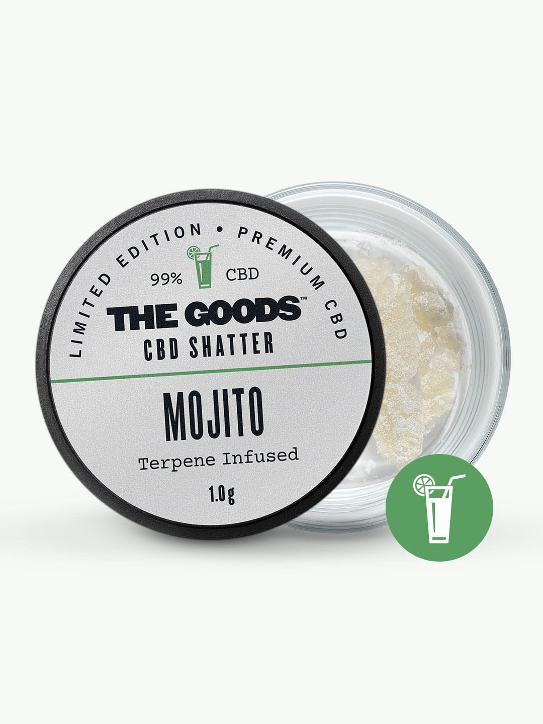 MOJITO CBD ISOLATO SHATTER