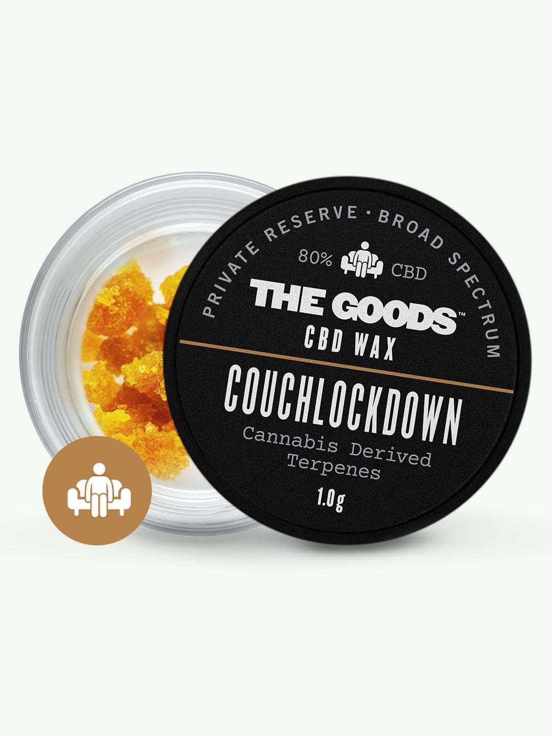 COUCHLOCKDOWN CBD WAX CRUMBLE