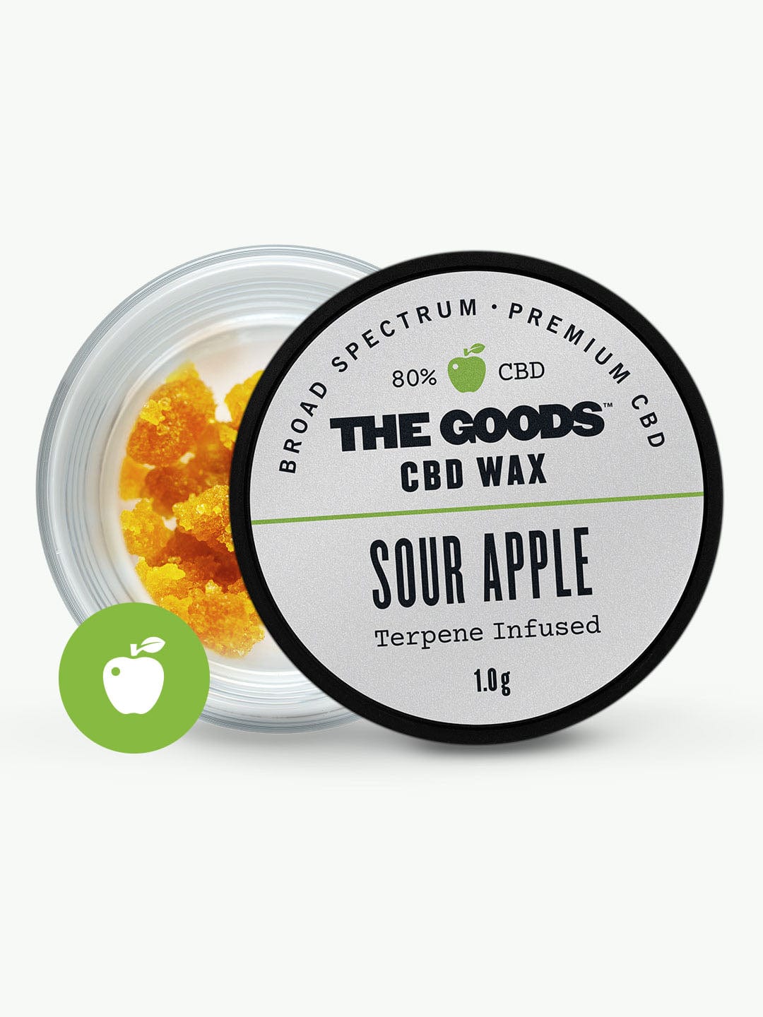 SOUR APPLE CBD WAX CRUMBLE