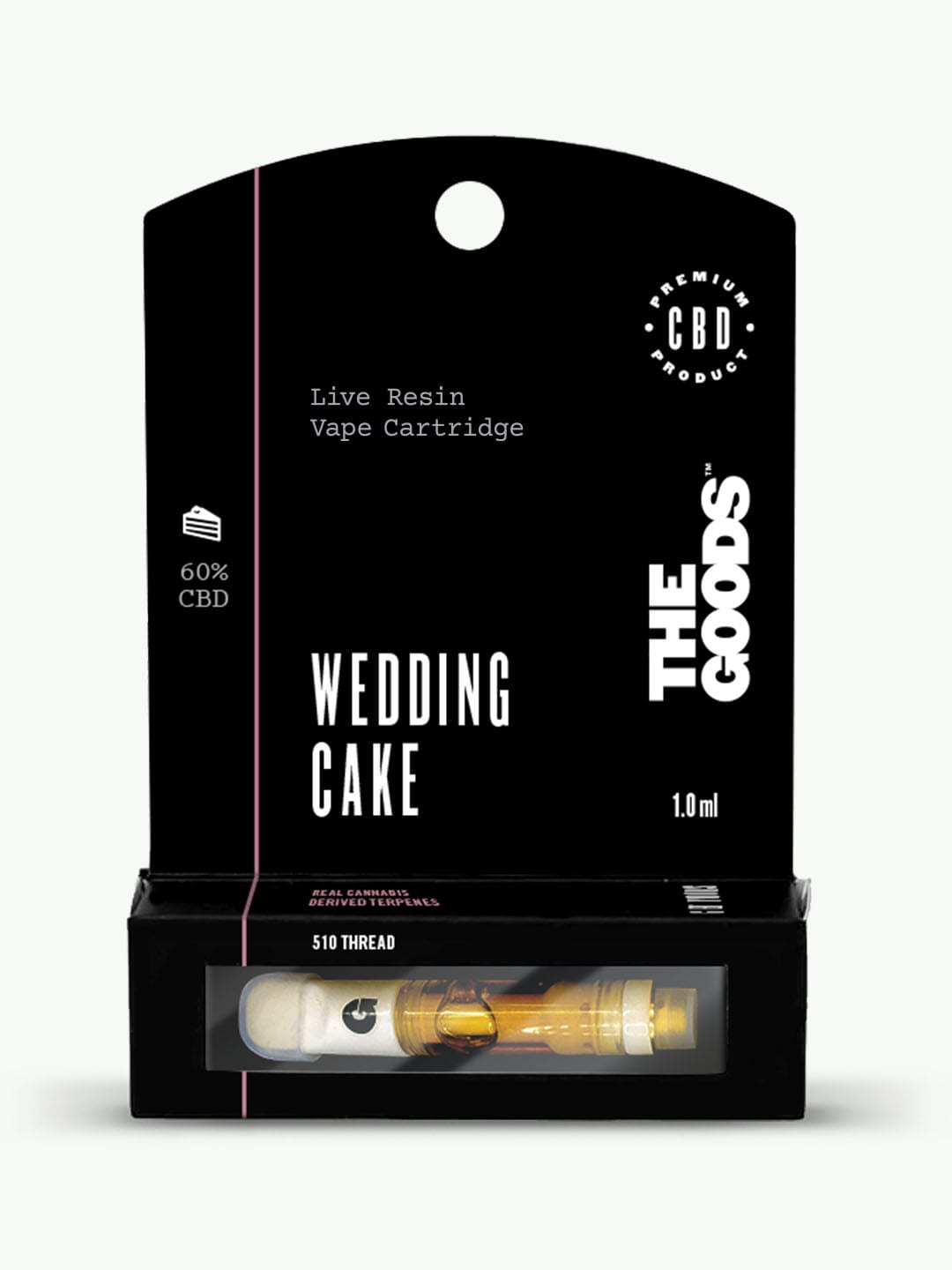 "Wedding Cake" Pennetta Live Resin 60% CBD 1.0ml