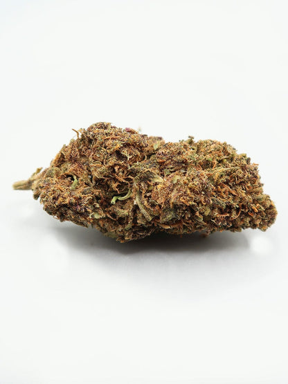 purple kush cbd flower close