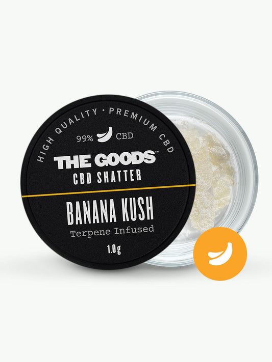 ISOLATO CBD SHATTER BANANA KUSH