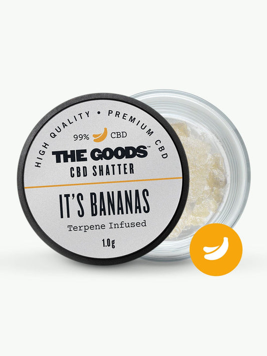 IT'S BANANAS CBD ISOLATO SHATTER