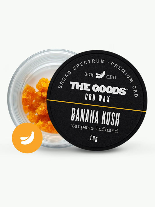 BANANA KUSH CBD WAX CRUMBLE