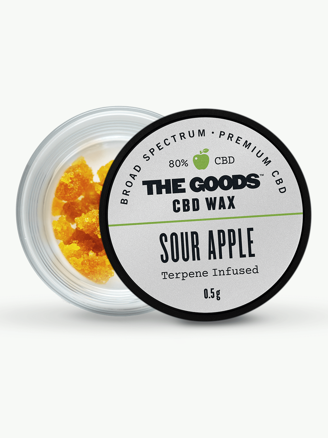SOUR APPLE CBD WAX CRUMBLE