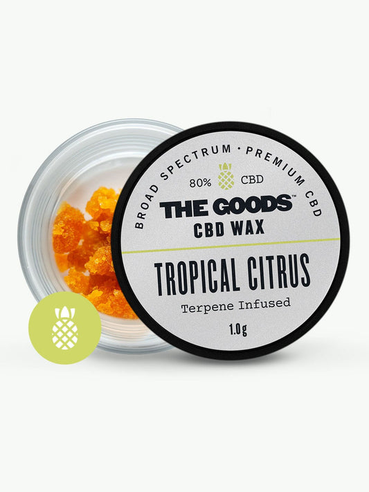 TROPICAL CITRUS CBD WAX CRUMBLE