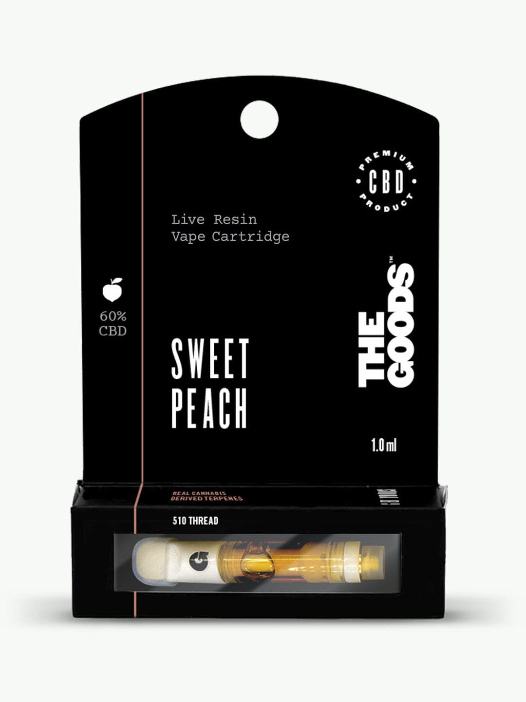 "Sweet Peach" Pennetta Live Resin 60% CBD 1.0ml